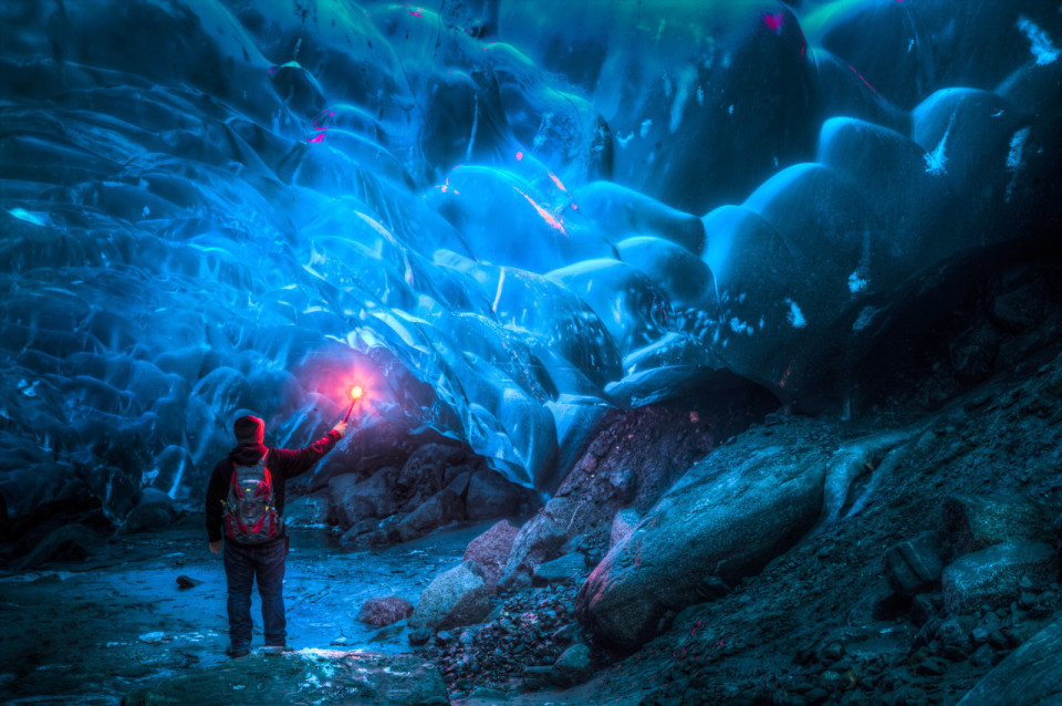 Incredible Alaskan Ice Cave