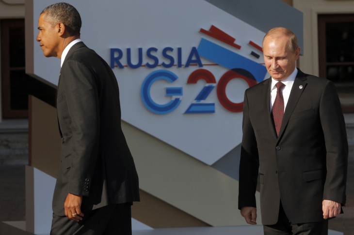 Vladimir Putin, Barack Obama